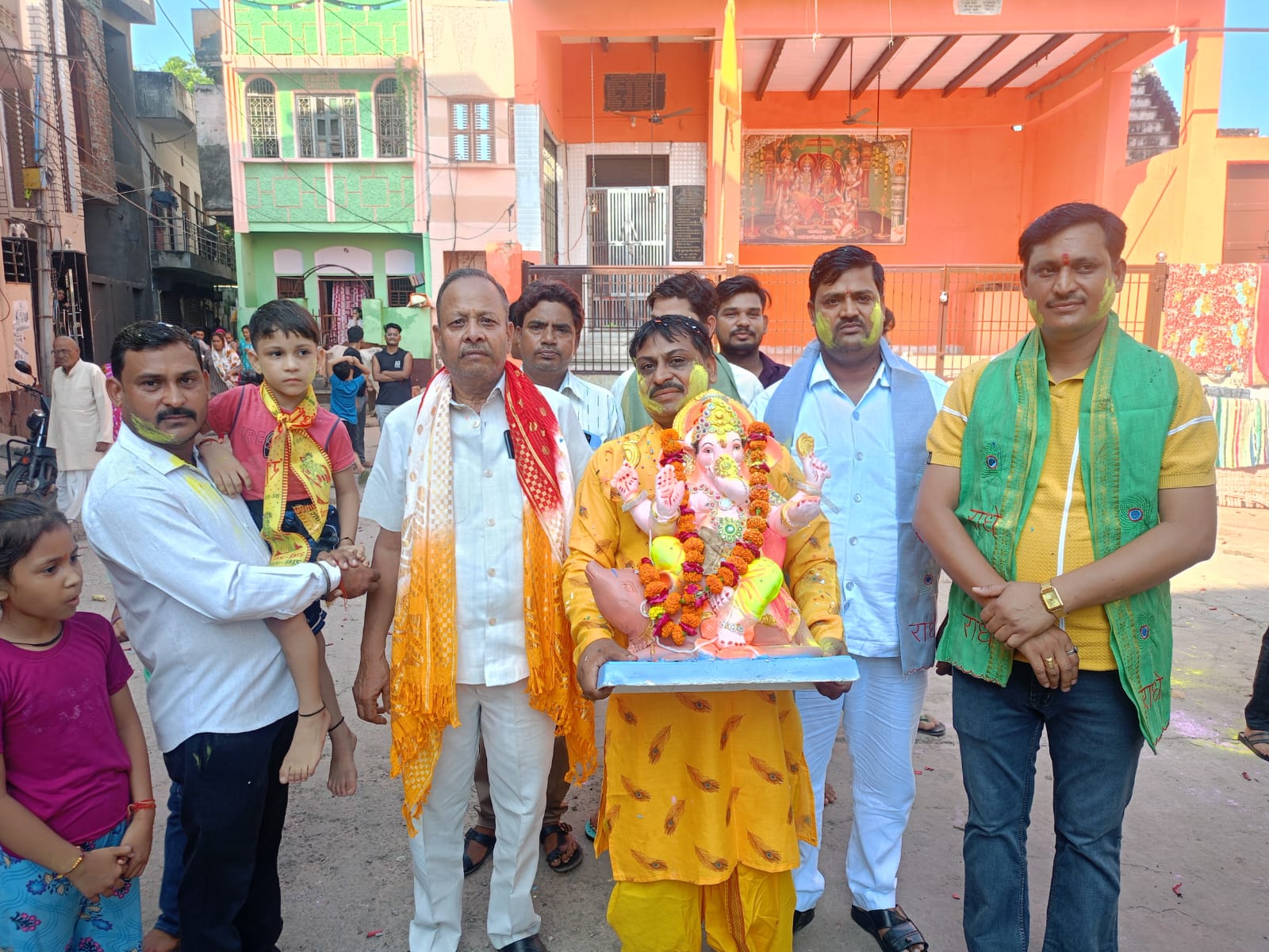 धूमधाम के साथ किया गणेश जी का विसर्जन
