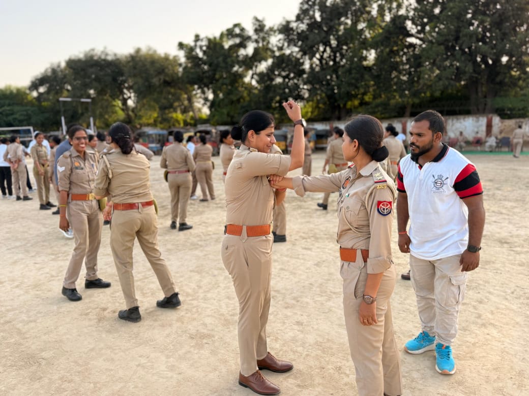 मिशन शक्ति 5.0 के  तहत महिला पुलिस को कराया प्रशिक्षण