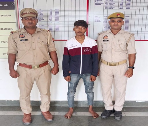 थाना मक्खनपुर पुलिस टीम द्वारा पॉक्सो एक्ट के वांछित अभियुक्त को किया गया गिरफ्तार