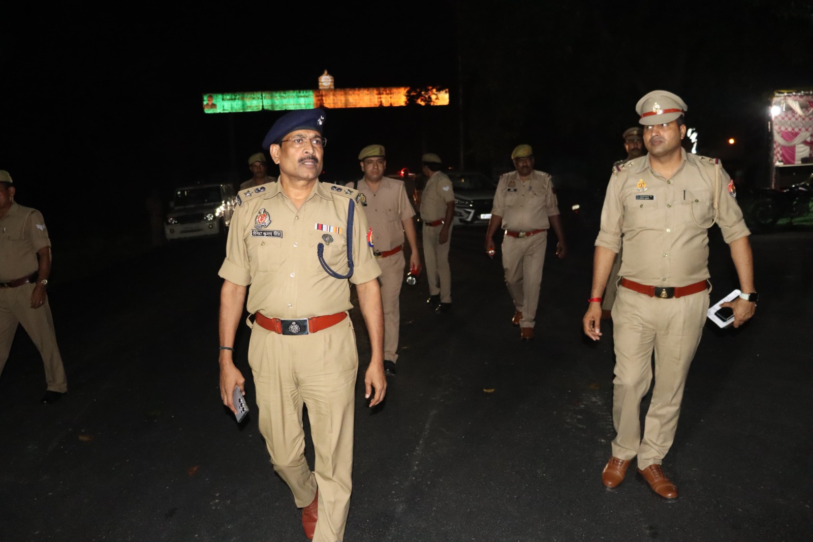 SSP दिनेश कुमार सिंह ने कांवड़ मार्गों का भ्रमण निरीक्षण कर सुरक्षा-व्यवस्थाओं का जायजा लिया गया