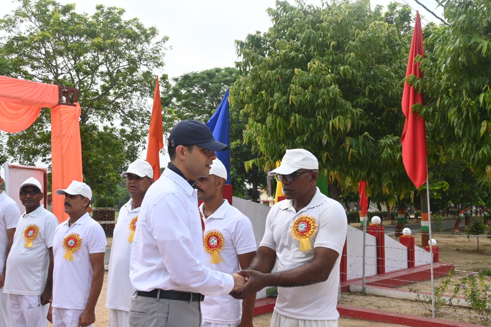 शुभारम्भ 18वीं अन्तर्जनपदीय पुलिस फुटबॉल प्रतियोगिता वर्ष 2025 आगरा जोन