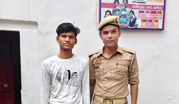 थाना रसूलपुर पुलिस टीम द्वारा इमरान अब्बास को 22 क्वार्टर अवैध देशी शराब सहित किया गिरफ्तार