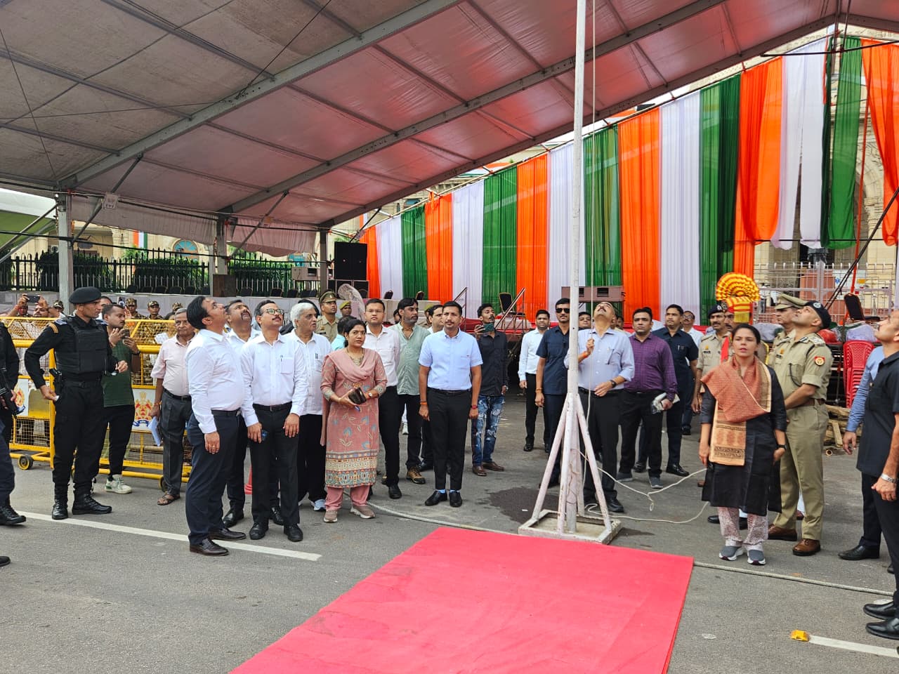 स्वतंत्रता दिवस फुल ड्रेस रिहर्सल सम्पन्न