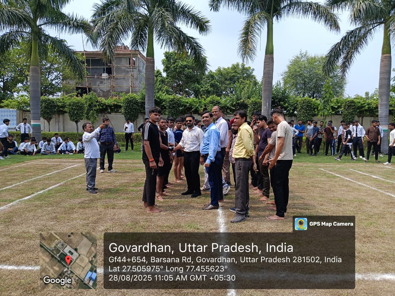 मेजर ध्याचन्द्र के जन्मदिन पर श्री बाबूलाल महाविद्याल मेँ हुआ खेल सप्ताह का आयोजन