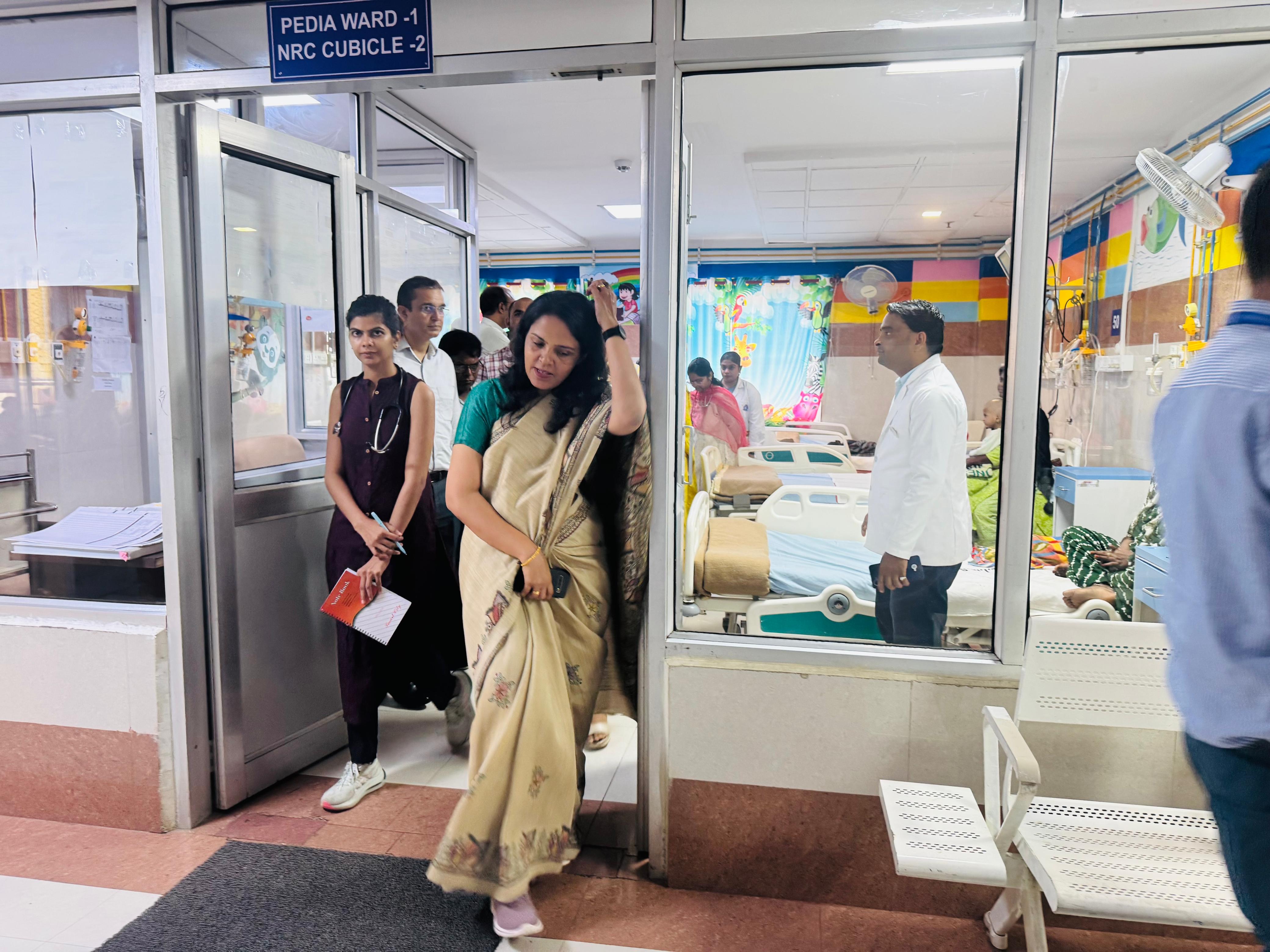 कुपोषित बच्चो को पौष्टिक आहार नियमित रूप से डाइट-चार्ट के अनुसार दिया जाए-मंडलायुक्त