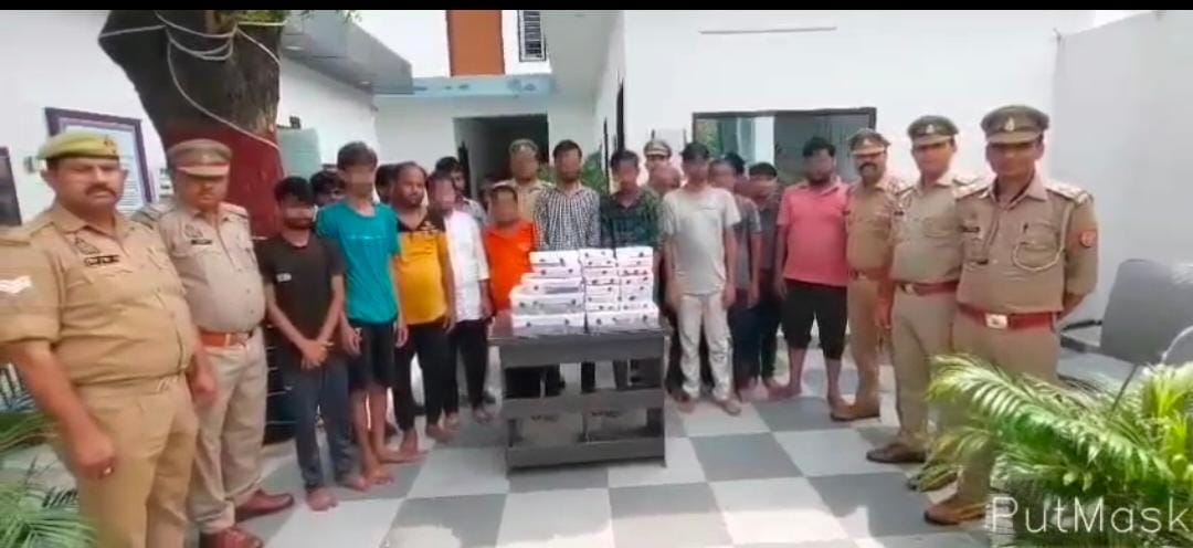 जुआ व सट्टे के खिलाफ अभियान जारी, 23 जुआरी पकड़े