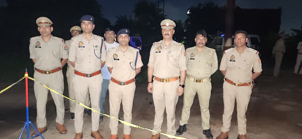 रसूलपुर पुलिस टीम द्वारा शातिर अभियुक्त को पुलिस मुठभेड के दौरान किया गिरफ्तार