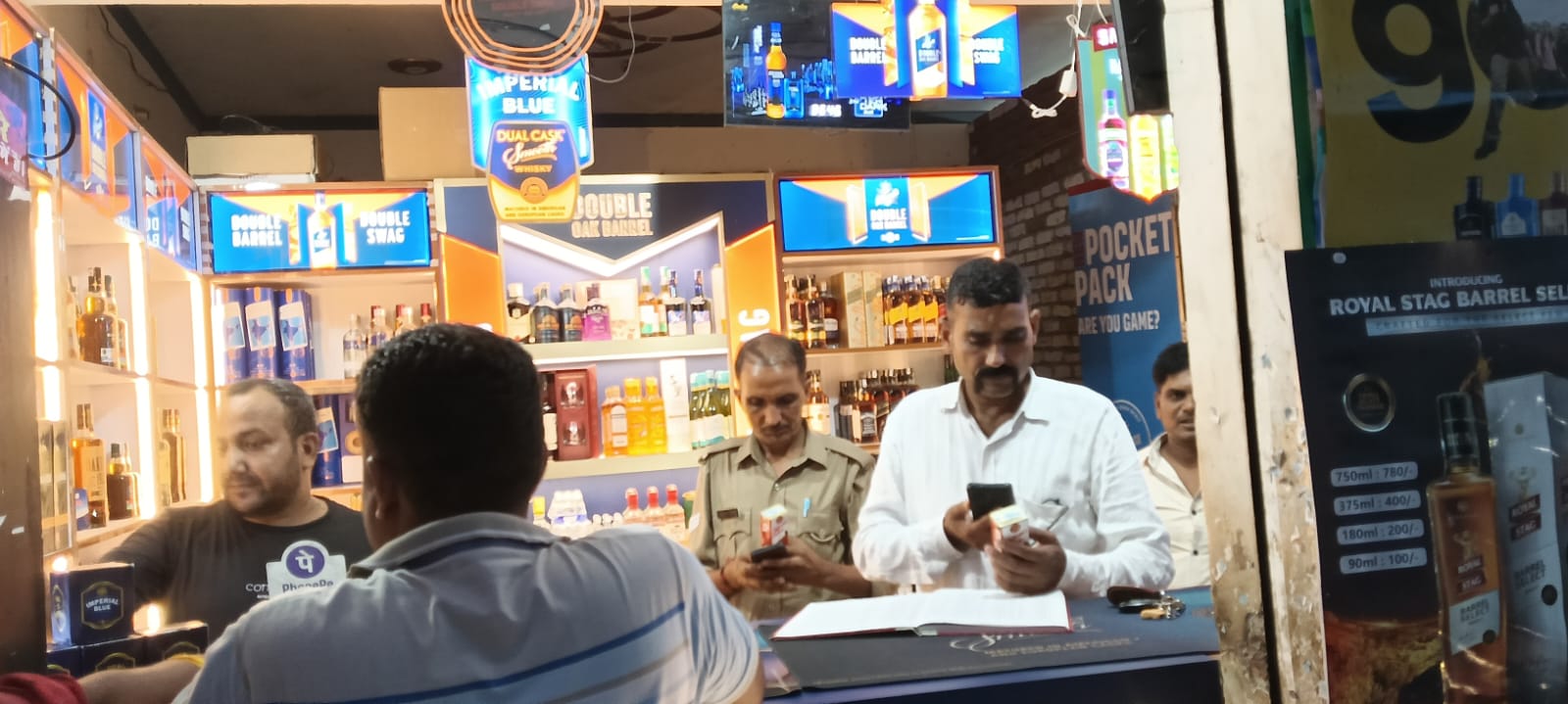 अबैध मदिरा की बिकी के विरुद्ध चलाऐ जा रहे पर्वतन अभियान