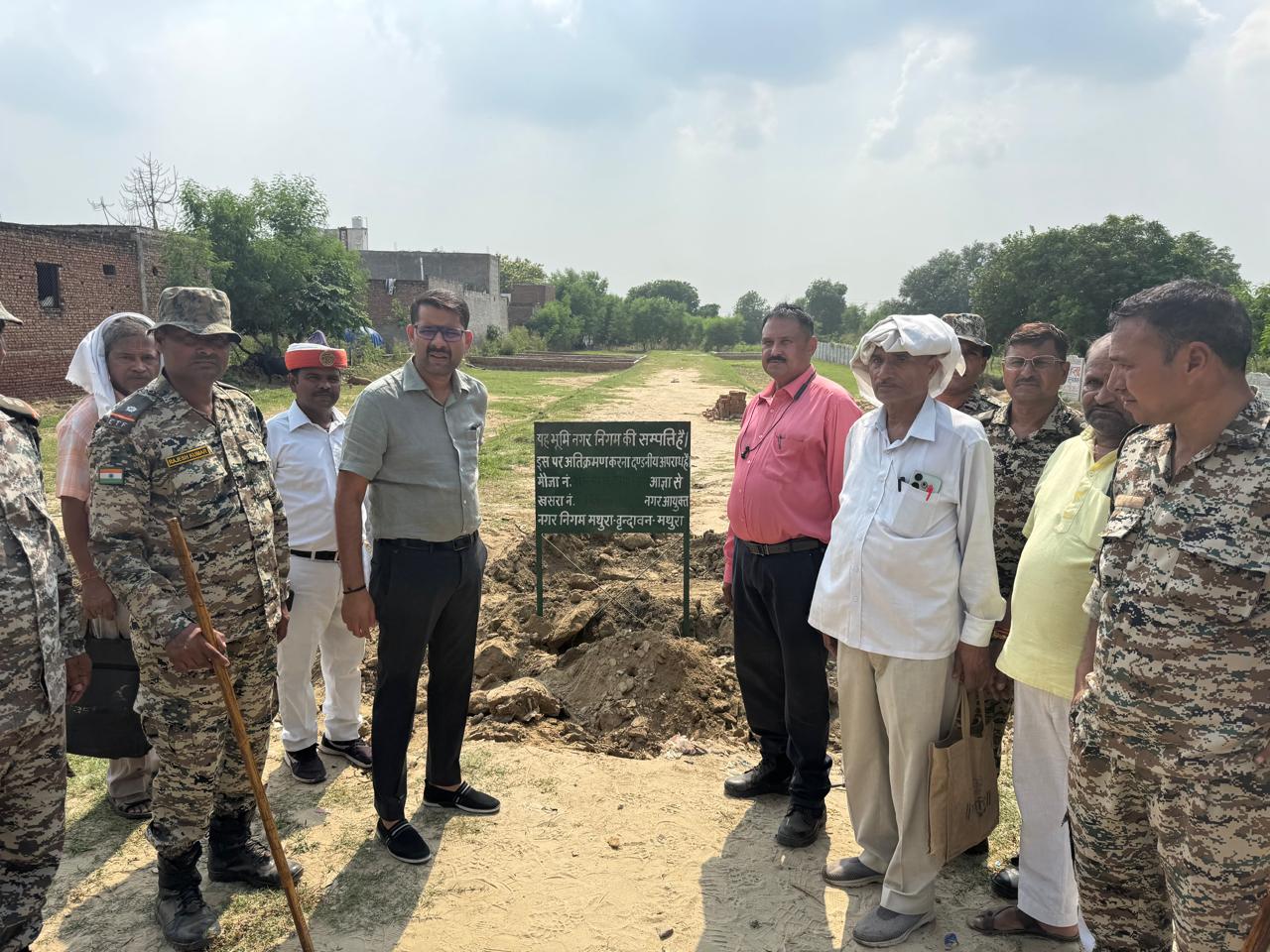 भूमाफियाओं के खिलाफ नगर निगम की बड़ी कार्यवाही, करोड़ों की जमीन को कराया कब्जा मुक्त