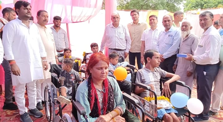 दिव्यांगजन सशक्तिकरण विभाग द्वारा "सेवा पखबाडा अभियान "