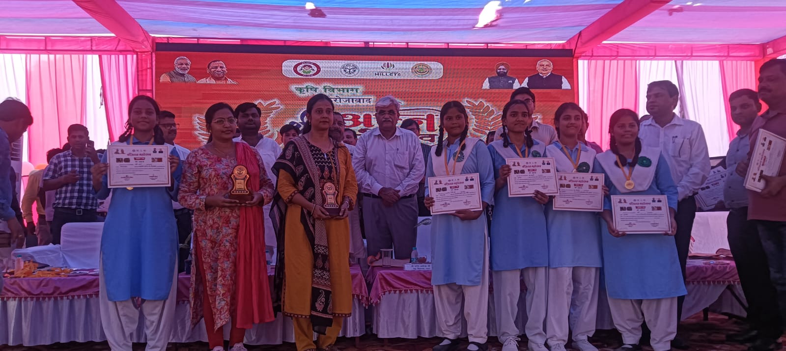 मिलेट्स महोत्सव के अंतिम दिवस का शुभारंभ श्री मनीष असीजा सदर विधायक द्वारा फीता काटकर किया