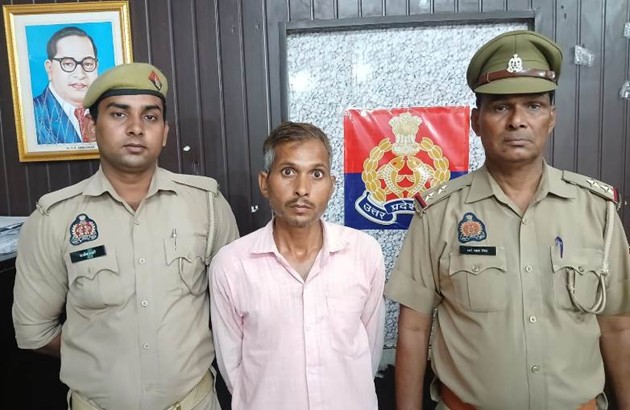 थाना शिकोहाबाद पुलिस टीम द्वारा एक अभियुक्त विजेन्द्र अवैध असलहा मय 02 जिन्दा कारतूस सहित गिरफ्तार