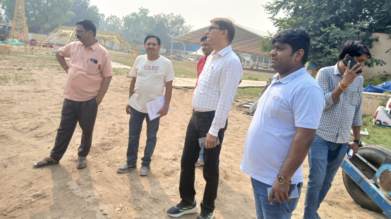 26 अक्टूबर से होगा ब्रज रज उत्सव का शुभारंभ, तैयारियों का सीईओ ने लिया जायजा