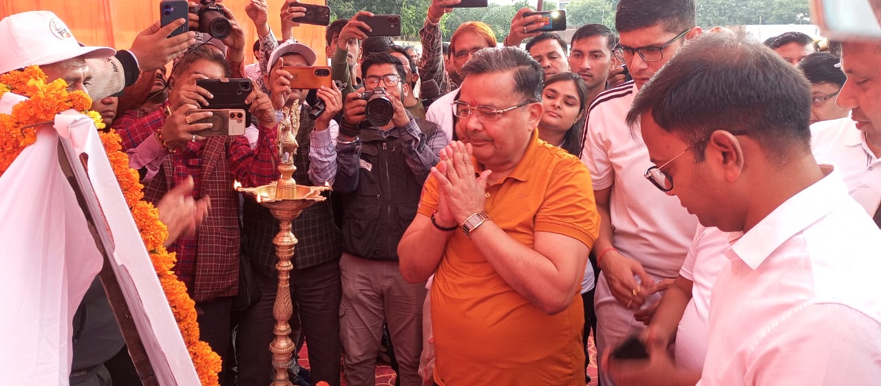 बल्लभभाई पटेल की 150 वीं जयंती पूरे देश प्रदेश के साथ साथ जनपद मे भी राष्ट्रीय एकता दिवस के रूप मे मनाई