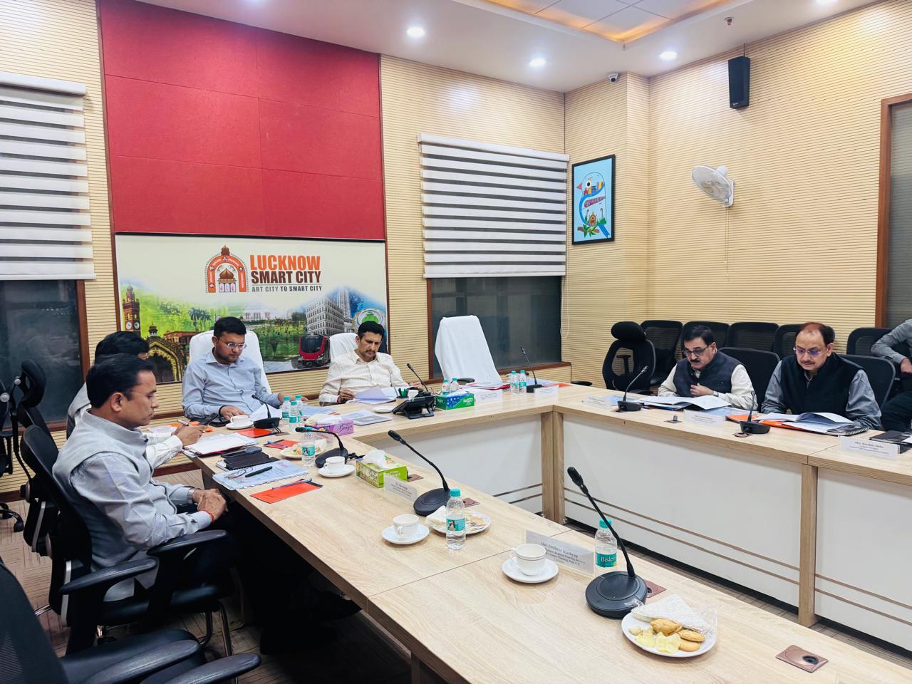 लखनऊ स्मार्ट सिटी लिमिटेड की 25वीं बोर्ड बैठक सम्पन्न, शहर के विकास कार्यों पर हुई महत्वपूर्ण चर्चा