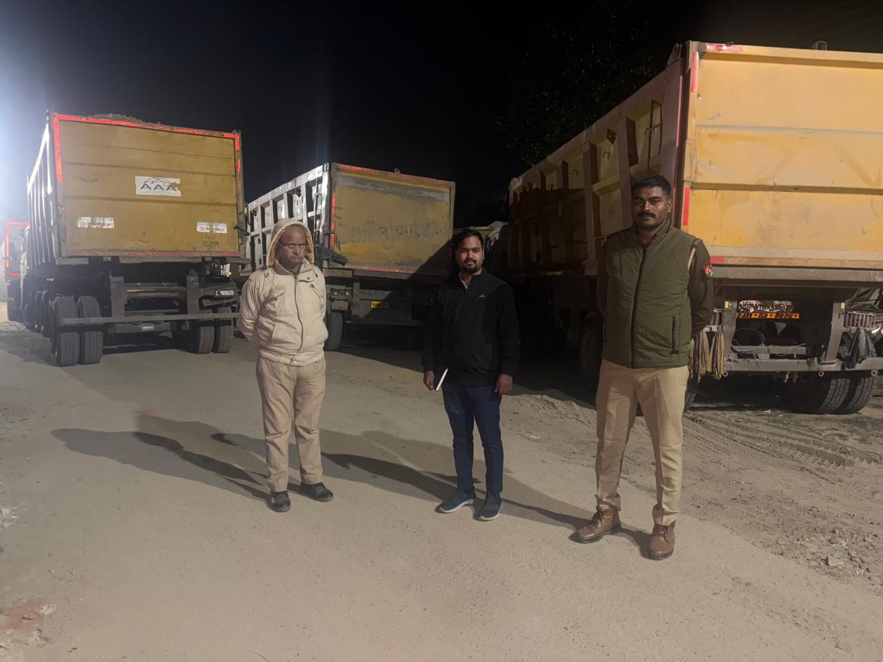जिलाधिकारी अरविंद मल्लप्पा बंगारी जी के कुशल निर्देशन में अवैध खनन, परिवहन, ओवरलोडिंग के विरुद्ध लगातार की जा रही प्रवर्तन की कार्यवाही