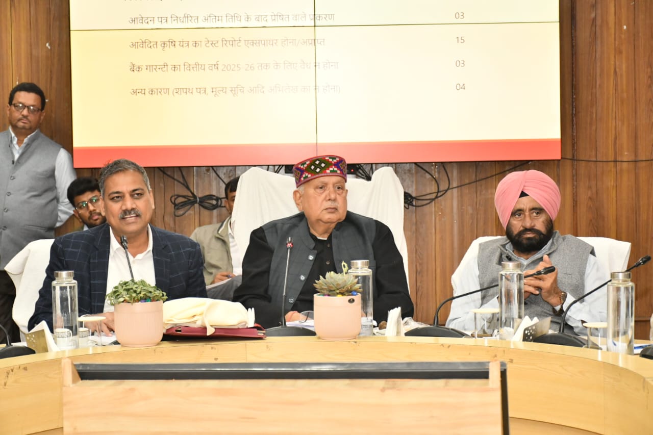 कृषि भवन में कृषि यंत्र निर्माता कंपनियों संग मंत्री सूर्य प्रताप शाही की समीक्षा बैठक