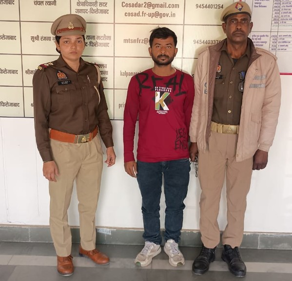 थाना मक्खनपुर पुलिस टीम द्वारा 01 अभियुक्त सोहेल को 01 अवैध असलहा एवं 02 जिन्दा कारतूस बरामदगी किया गिरफ्तार