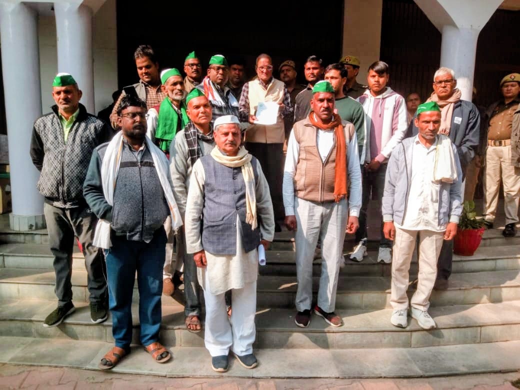 भाकियू अंबावता ने दिया पांच सूत्रीय मांगों का ज्ञापन