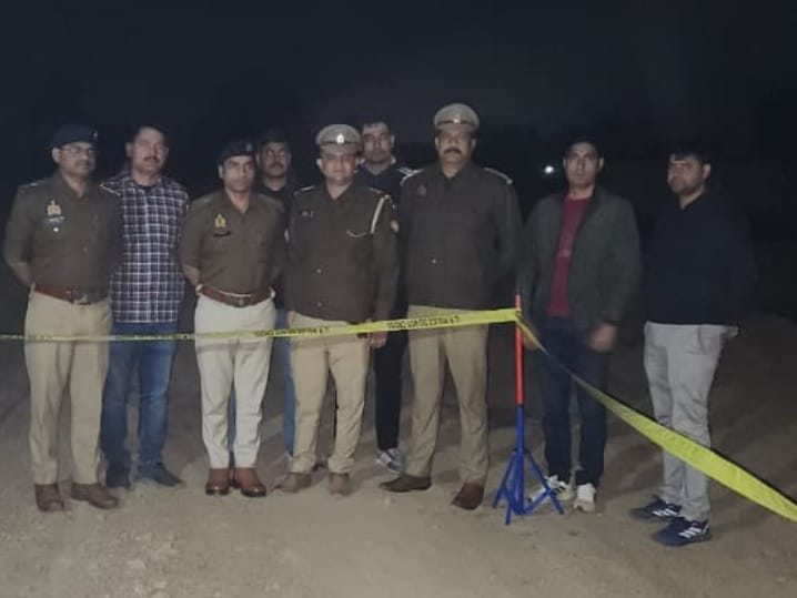 पचोखरा पुलिस व एसओजी / सर्विलांस टीम द्वारा अवधेश को पुलिस मुठभेड़ के दौरान किया गिरफ्तार