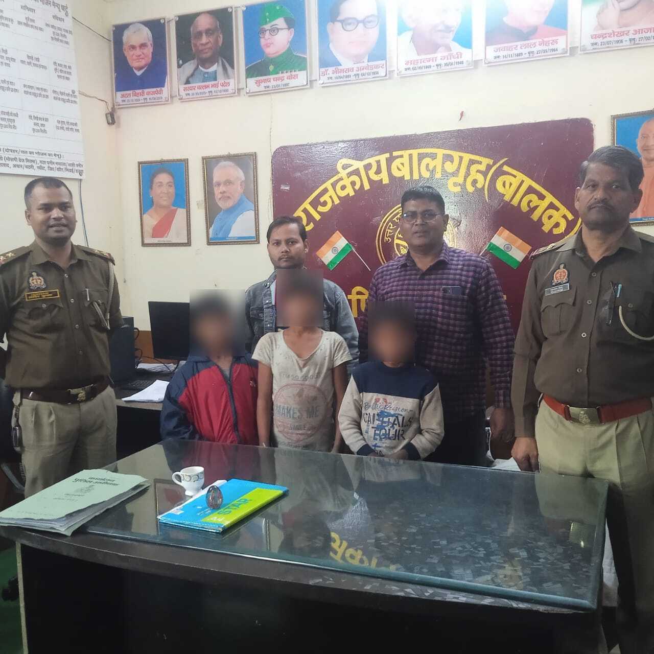थाना एंटी ह्यूमन ट्रैफिकिंग यूनिट द्वारा कार्यवाही करते हुए बाल श्रम करने वाले 03 बच्चों को किया गया रेस्क्यू