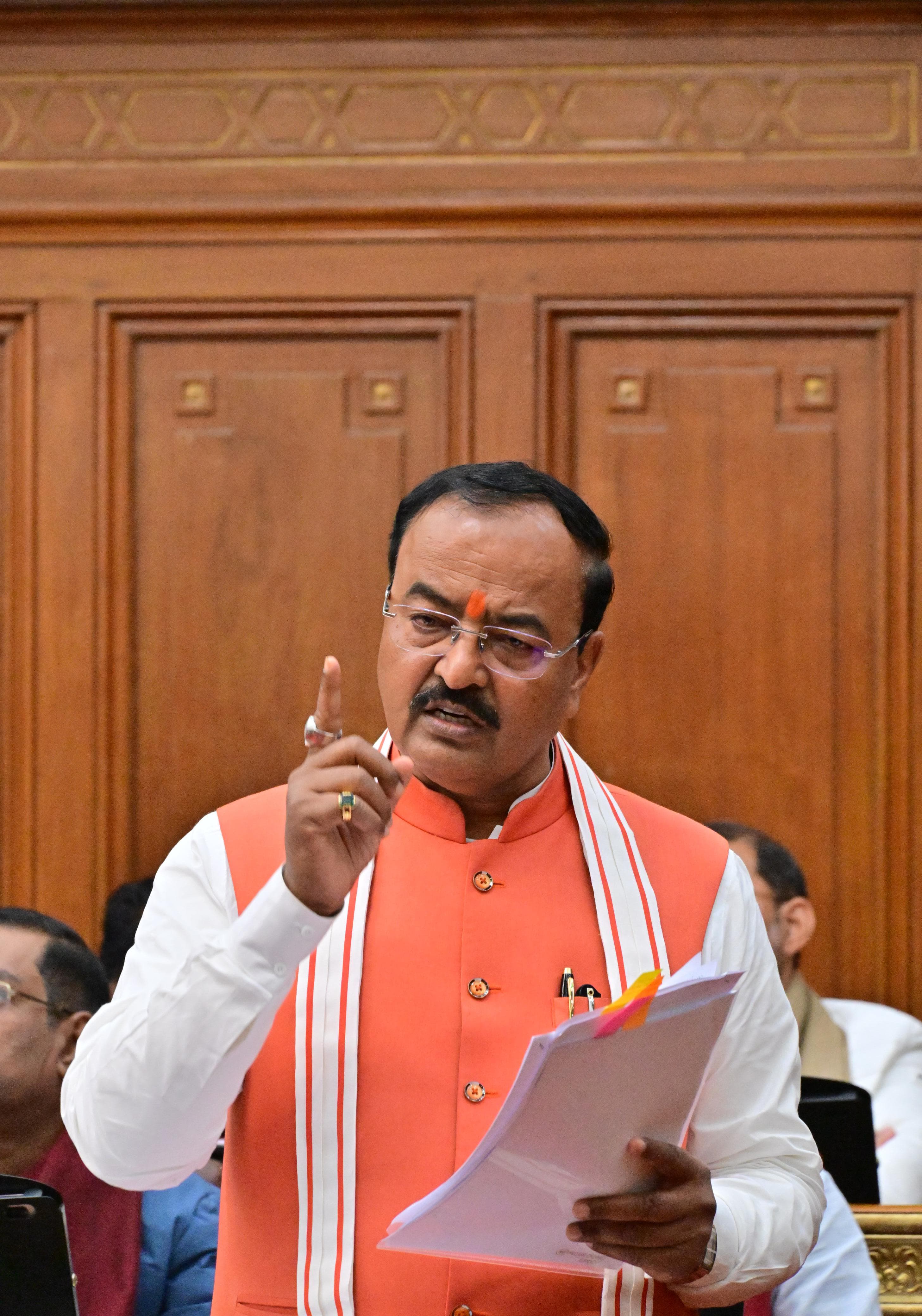 प्रदेश में किसी भी तरह के माफिया को बख्शा नहीं आएगा: उपमुख्यमंत्री केशव प्रसाद मौर्य