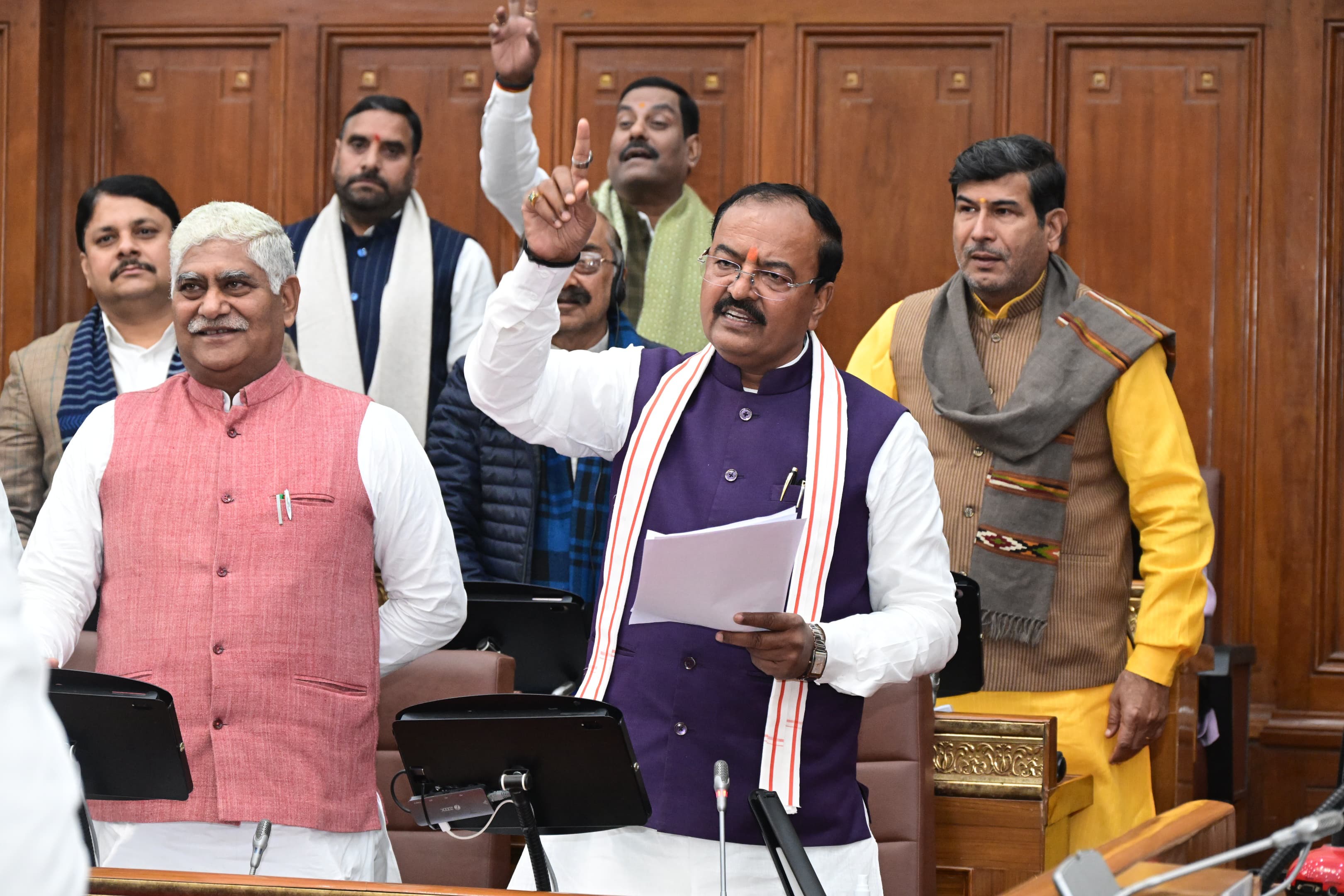 पीठ के निर्देशो का सभी  सम्मानित सदस्यो को पालन करना चाहिए, यही लोकतन्त्र की मर्यादा है: केशव प्रसाद मौर्य