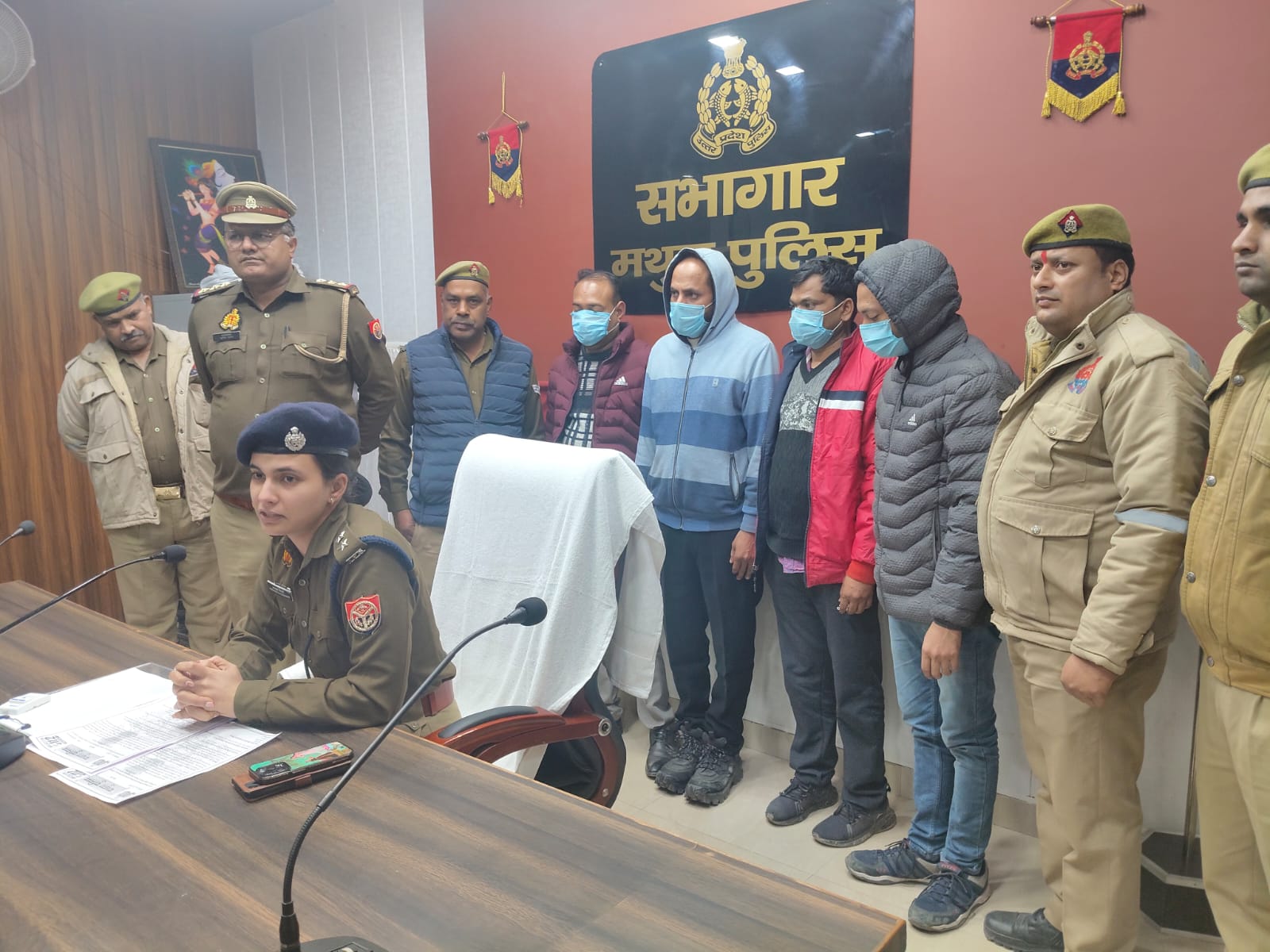 फर्जी  जन्मप्रमाण पत्र बनाने वाले गिरोह के 4 अभियुक्त पुलिस ने किए गिरफ्तार