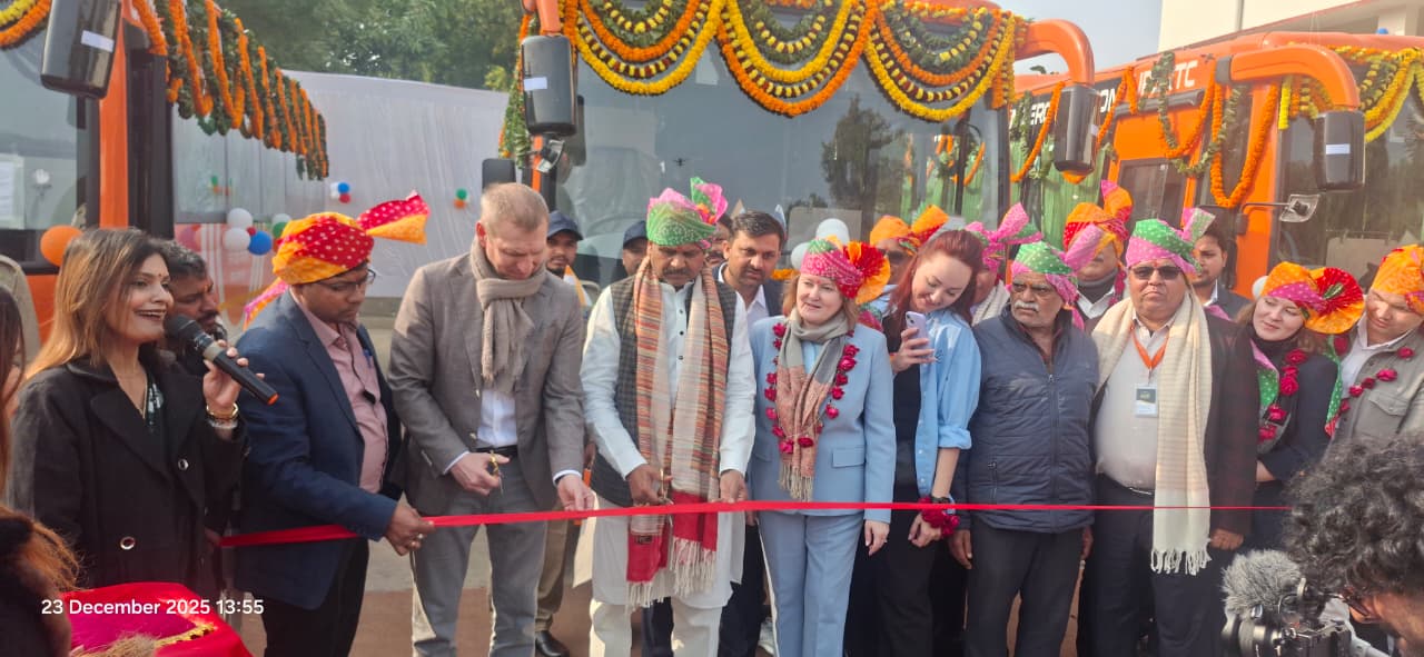 परिवहन मंत्री ने बुलन्दशहर में नवनिर्मित बस अड्डे का वर्चुअली किया लोकार्पण