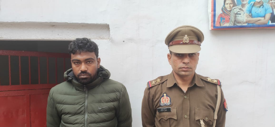 रसूलपुर पुलिस टीम द्वारा आबकारी अधिनियम में वाँछित अभियुक्त हीतेश कुमार को किया गिरफ्तार