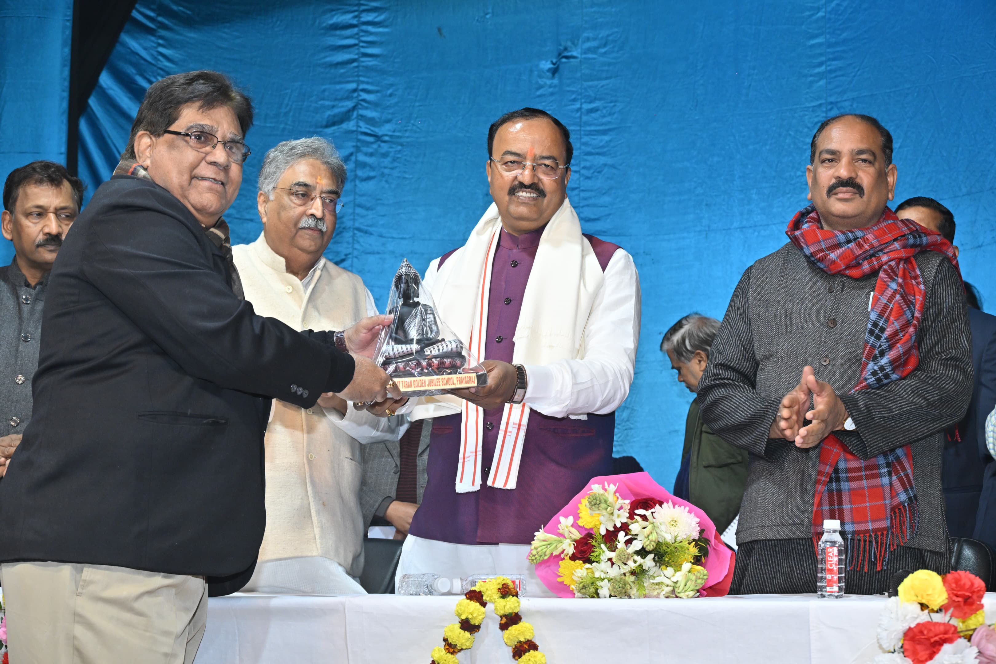 प्रयागराज महानगर मे वन्देमातरम् के रचयिता बंकिम चंद्र चट्टोपाध्याय की  प्रतिमा स्थापित  की जायेगी: केशव प्रसाद मौर्य