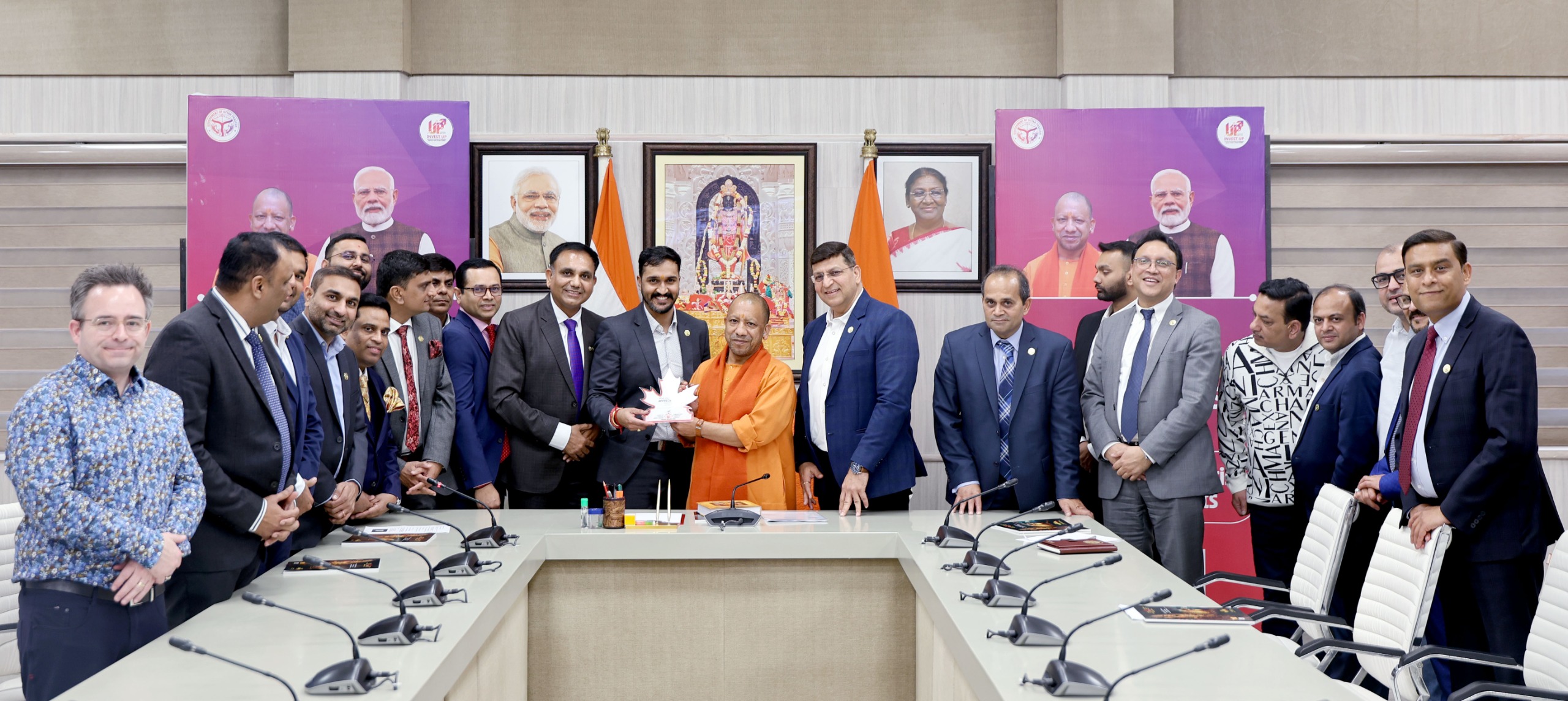 यूपी में एमएसएमई, धार्मिक पर्यटन व हॉस्पिटैलिटी सेक्टर में निवेश करेंगे कनाडा के उद्यमी