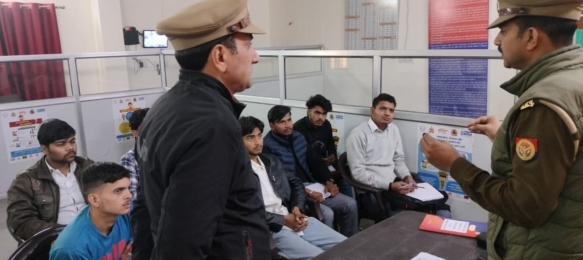 थाना मक्खनपुर में छात्र पुलिस अभावात्मक अधिगम कार्यक्रम आयोजित किया गया