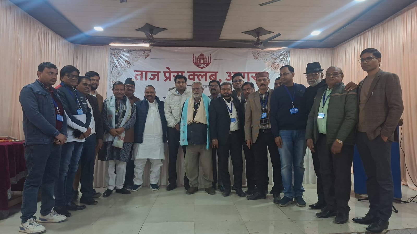 ताज प्रेस क्लब भवन में हर्षोल्लास के साथ मनाया गया मकर संक्रांति