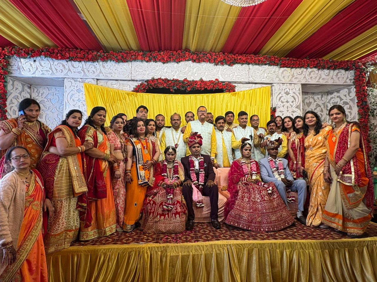 श्री श्याम महोत्सव के अंतर्गत दो निर्धन बेटियों का हुआ वैदिक विवाह