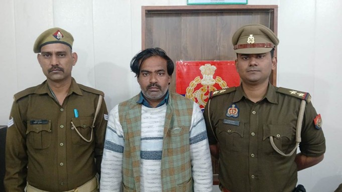 थाना शिकोहाबाद पुलिस टीम द्वारा पुलिस मुठभेड़ से सम्बन्धित वांछित अभियुक्त नितिन उर्फ सोनू गिरफ्तार