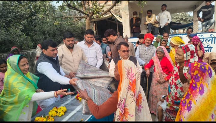 जरूरत मंदो को दान देना सर्वाधिक पुण्य प्राप्त होता है-अरविंद