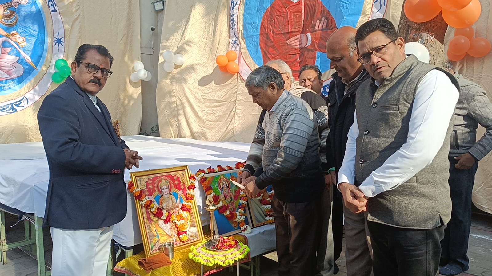राया में धूमधाम के साथ मनाया गणतंत्र दिवस