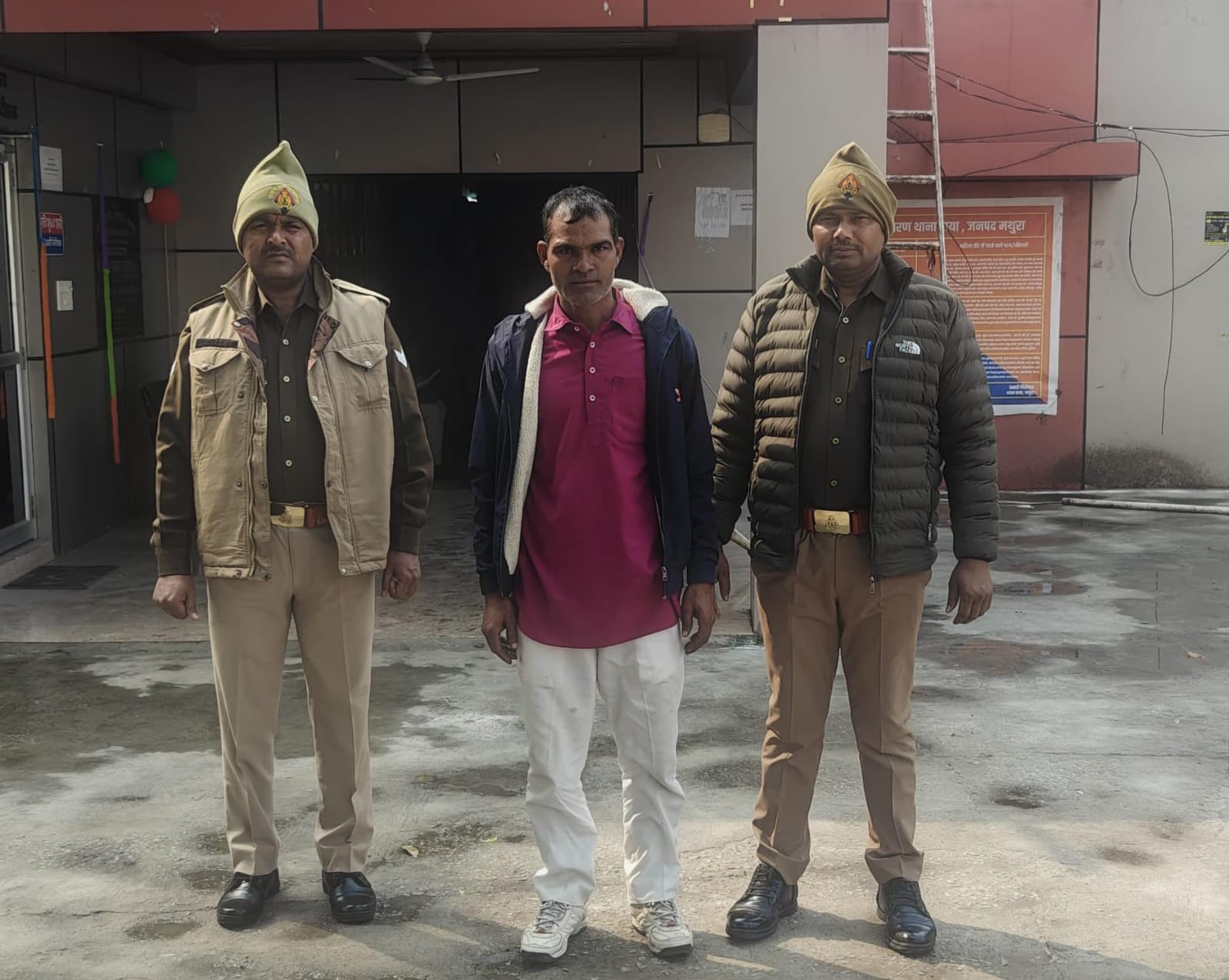 राया पुलिस द्वारा एनडीपीएस एक्ट से संबंधित एक वांछित वारंटी अभियुक्त गिरफ्तार
