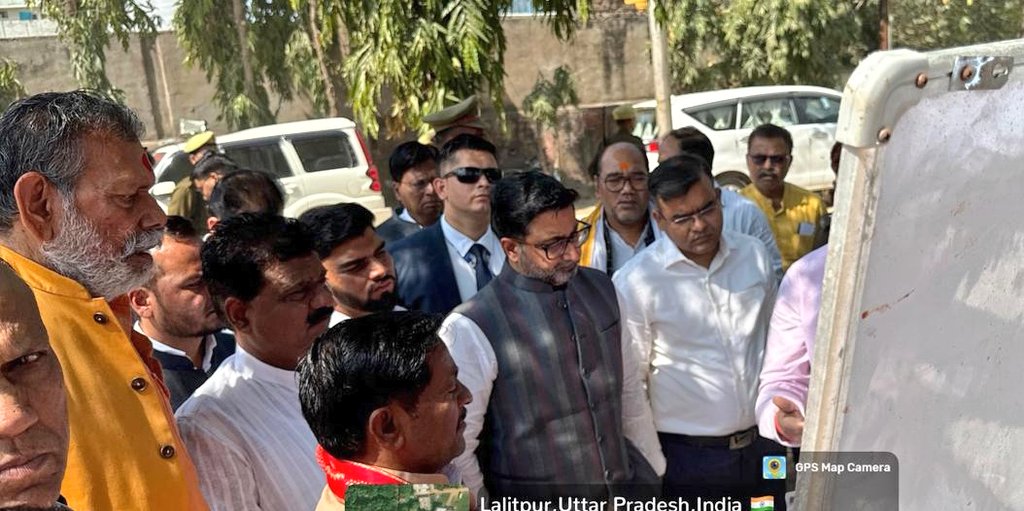 मंत्री दानिश आजाद अंसारी ने अमृत योजना 2.0 अंतर्गत इलाइट चौराहा स्थित उच्च जलाशल का किया निरीक्षण