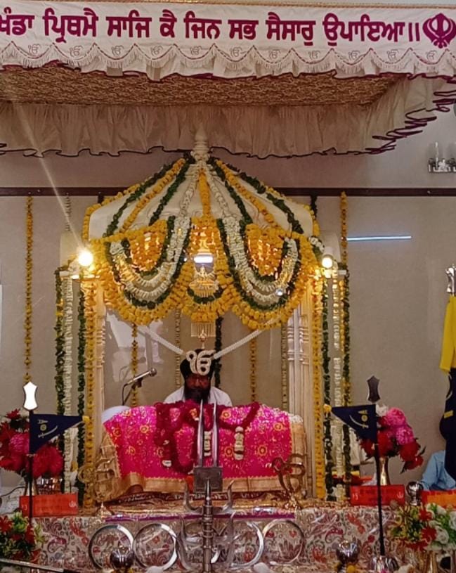 बैसाखी पर्व पर खालसा सृजना दिवस श्रद्धा और भक्ति भाव के साथ मनाया गया