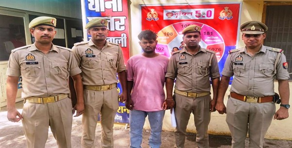 थाना उत्तर पुलिस टीम द्वारा नाबालिग लड़की को बहला फुसलाकर ले जाने व उसके साथ गलत काम करने वाले पॉक्सो एक्ट के वांछित अभियुक्त को किया गिरफ्तार