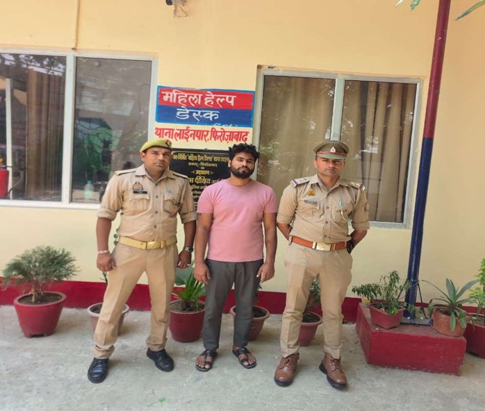 थाना लाइनपार पुलिस टीम के द्वारा  वांछित अभियुक्त अनिल कुमार उर्फ रॉकी को किया गिरफ्तार