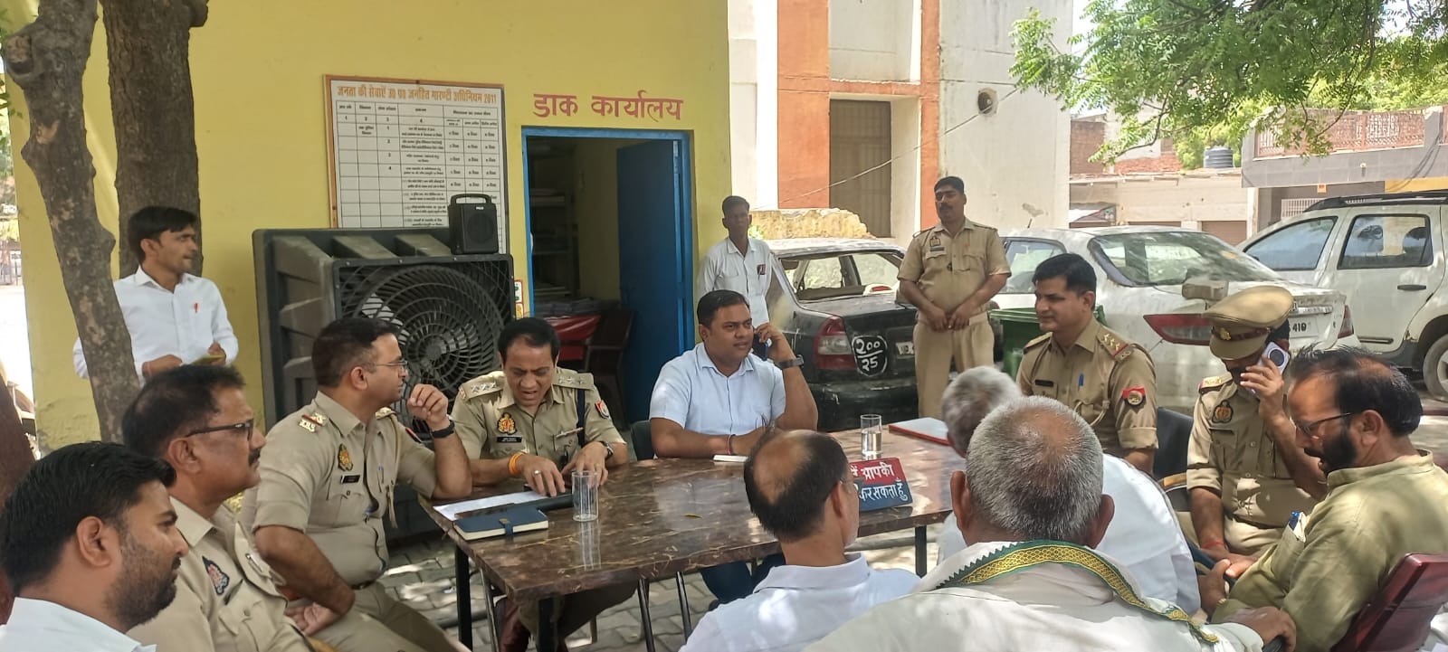 बकरीद पर फरह में पीस कमेटी बैठक, अफवाहों से बचने और भाईचारा बनाए रखने की अपील