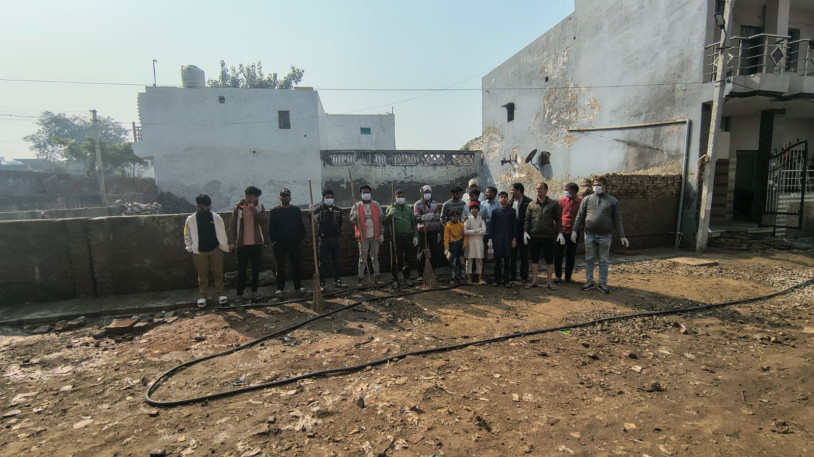 कलवारी में बरसात से पहले की तैयारी