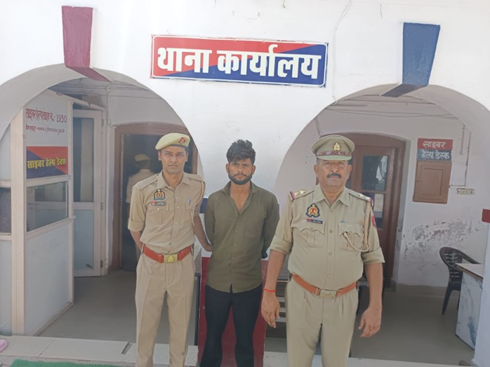 टूण्डला पुलिस ने वांछित अभियुक्त को किया गिरफ्तार
