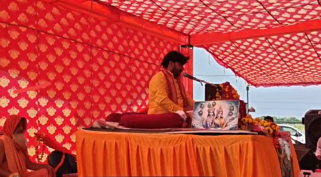 प्राचीन शिव वनखंडी मंदिर मुखवार पर 9 दिवसीय शिव महापुराण कथा का समापन उमड़ा श्रद्धालुओं का जनसैलाब