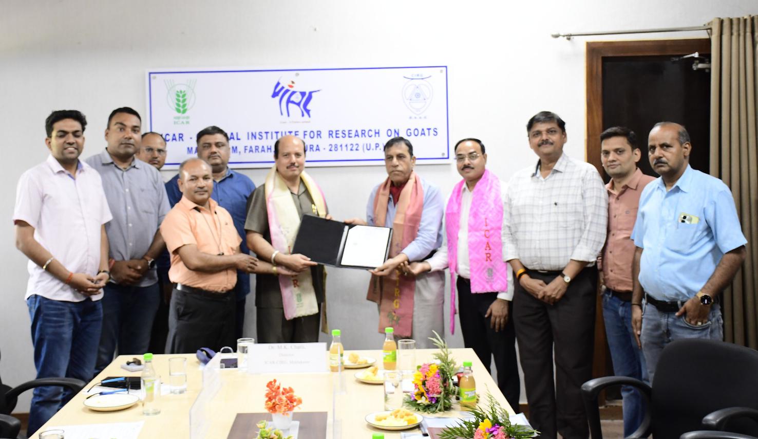 सीआईआरजी कर्मचारियों को मिली कैशरहित स्वास्थ्य सेवा की सौगात, आगरा केपी इंस्टीट्यूट से एमओयू