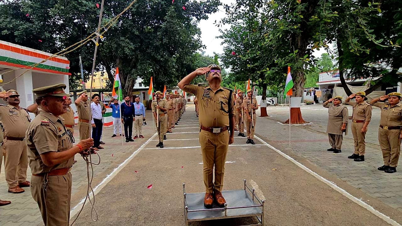 जिला कारागार में धूमधाम से मनाया गया 80वां स्वतंत्रता दिवस