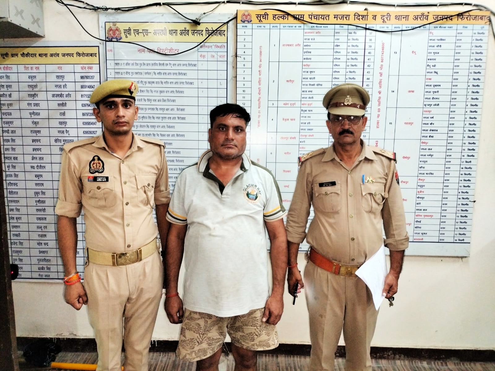 शराबबंदी के दौरान शराब बेचते आरोपी गिरफ्तार, कार समेत भारी मात्रा में शराब बरामद